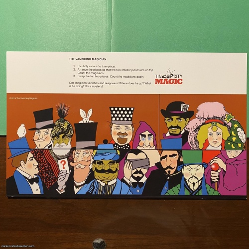 The Vanishing Magician, vanish puzzle from 2014