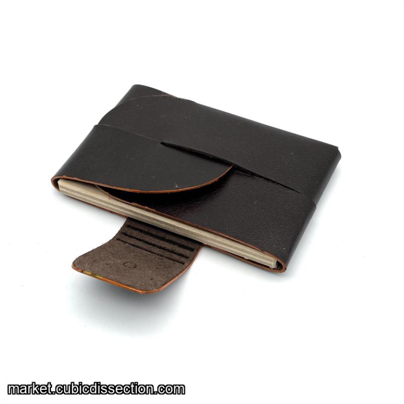 Cartesian Wallet by Akio Yamamoto Seconds Copy - Brown Leather