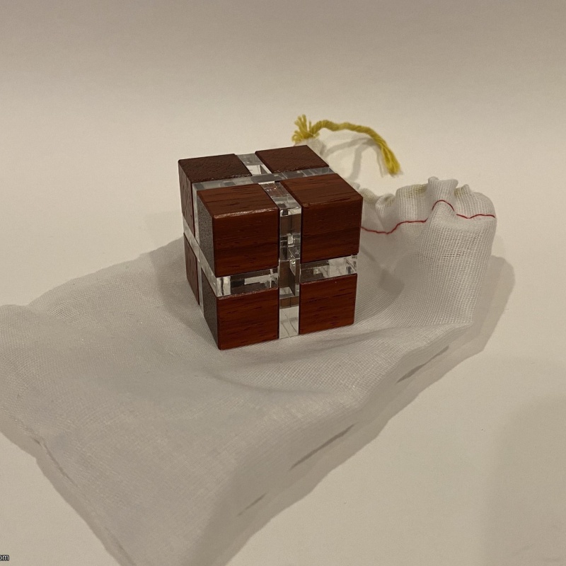 Band Cube by William Hu Made by Eric Fuller