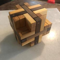 Three Piece Burr Cube 50