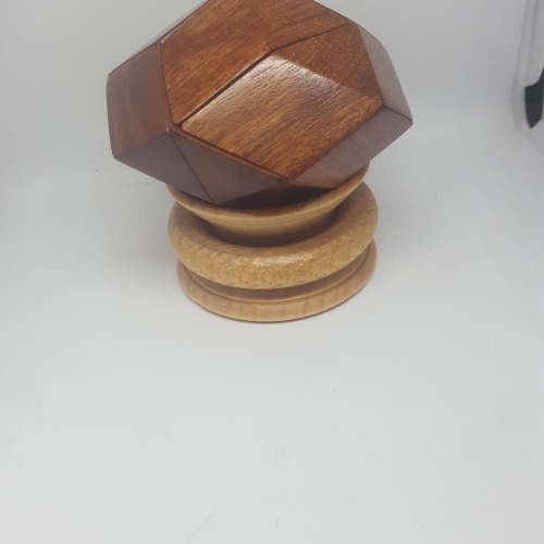 THE GOLDEN RHOMBIC ICOSAHEDRON