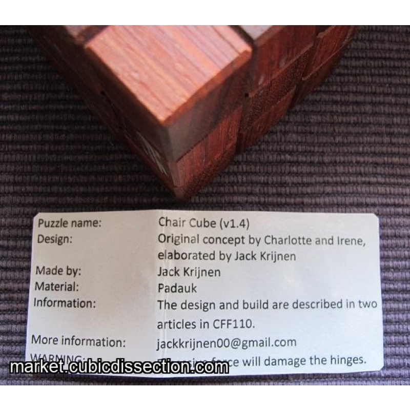CHAIR CUBE v1.4 - Jack Krijnen