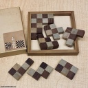 Mini Checker - Nob Yoshigahara - Checkerboard puzzle