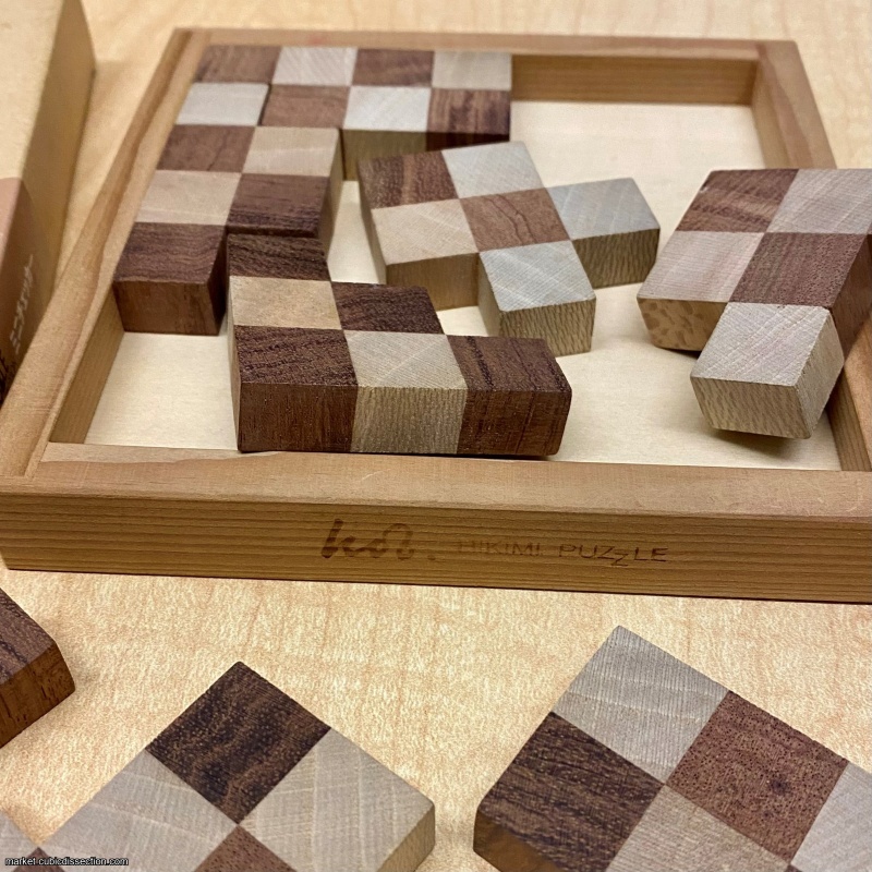 Mini Checker - Nob Yoshigahara - Checkerboard puzzle