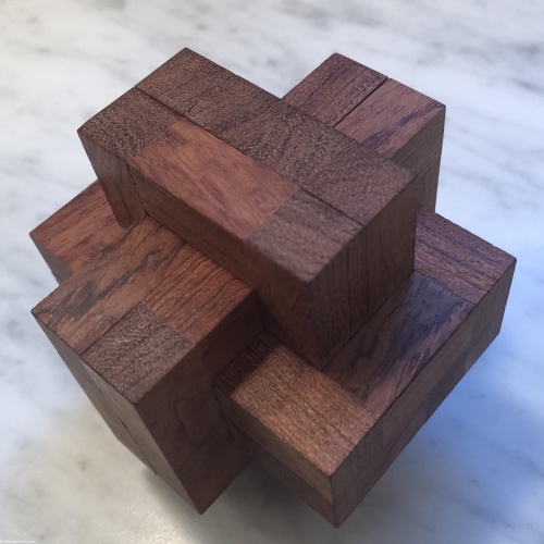 Crooked 6 board burr