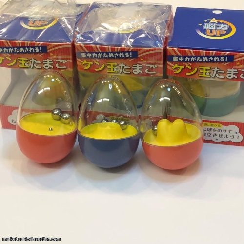 Tamago dexterity eggs - complete set of 6 - Kendama