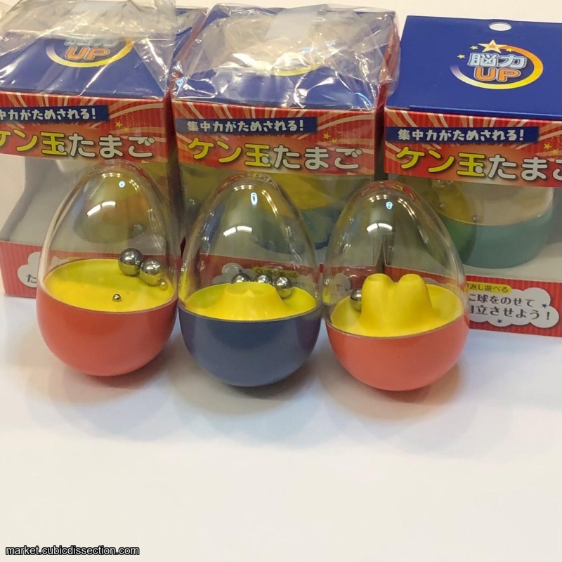 Tamago dexterity eggs - complete set of 6 - Kendama