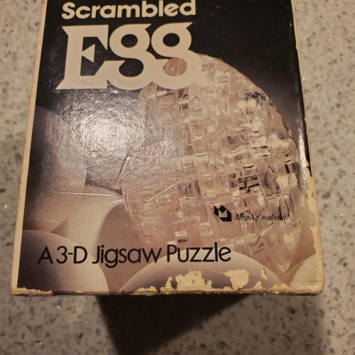 Scrambled Egg 3D Puzzle Original Late 70s?