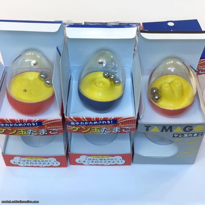 Tamago dexterity eggs - complete set of 6 - Kendama