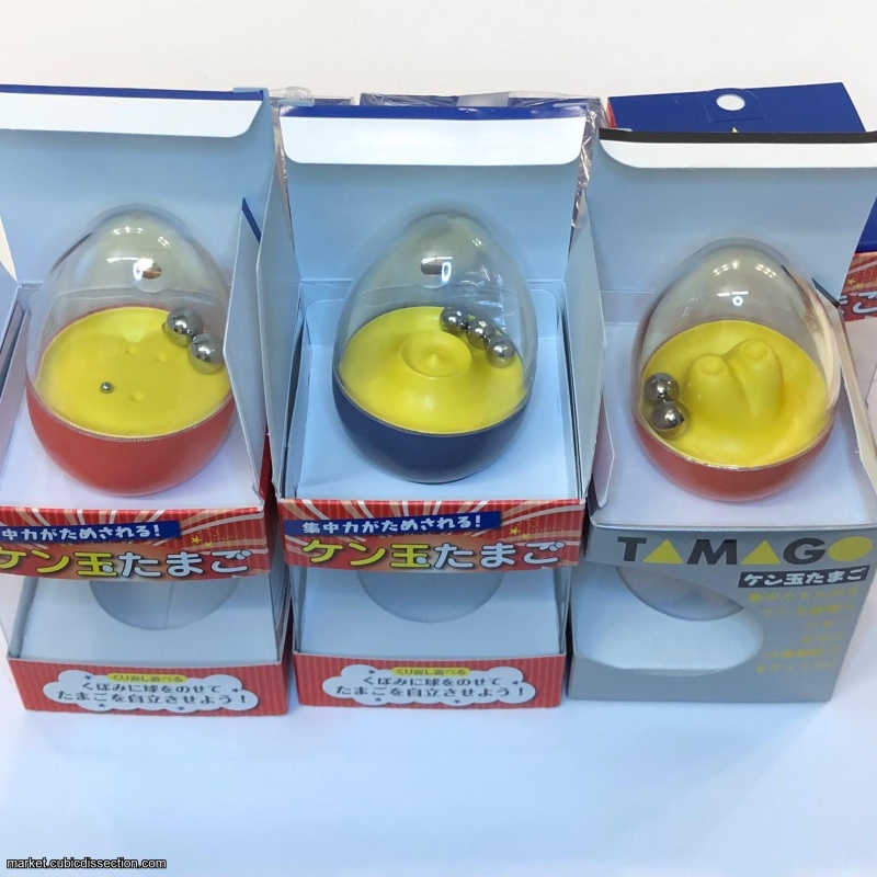 Tamago dexterity eggs - complete set of 6 - Kendama