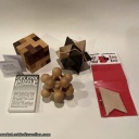 Lot of 6 Puzzles inlcuding Blockhead