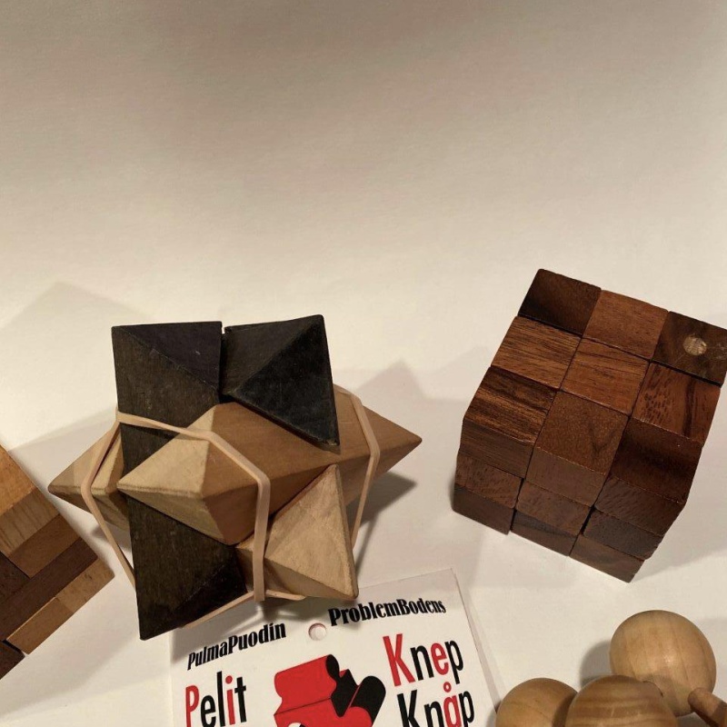 Lot of 6 Puzzles inlcuding Blockhead