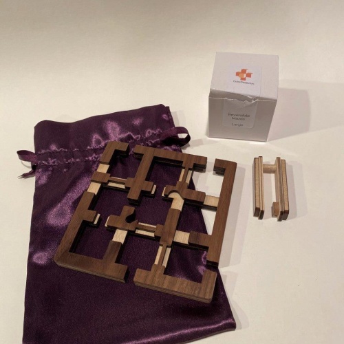 Reversible Maze Large by Masumi Ohno Crafted by Eric Fuller