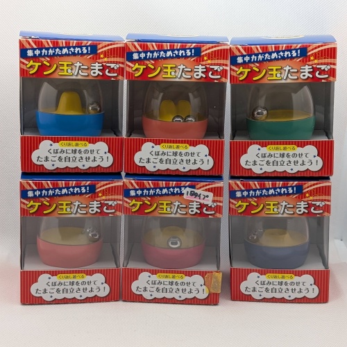 Tamago dexterity eggs - complete set of 6 - Kendama