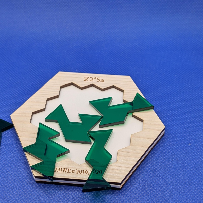 3 MINE Packing Tray Puzzles: Star Forming Region,Z1*8,& Z2*5a