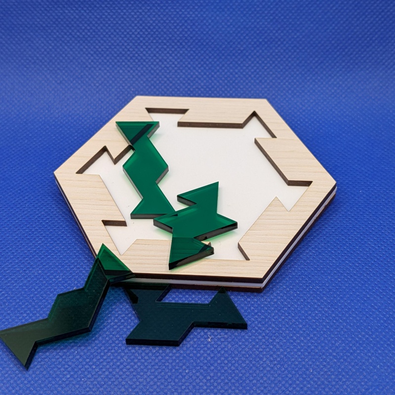 3 MINE Packing Tray Puzzles: Star Forming Region,Z1*8,& Z2*5a