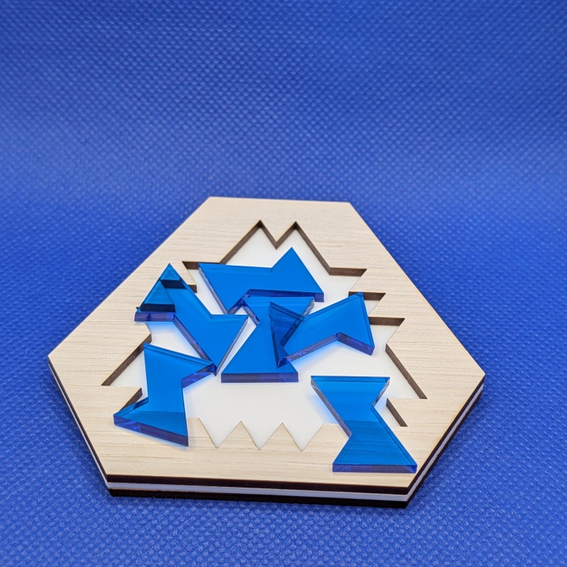 3 MINE Packing Tray Puzzles: Star Forming Region,Z1*8,& Z2*5a