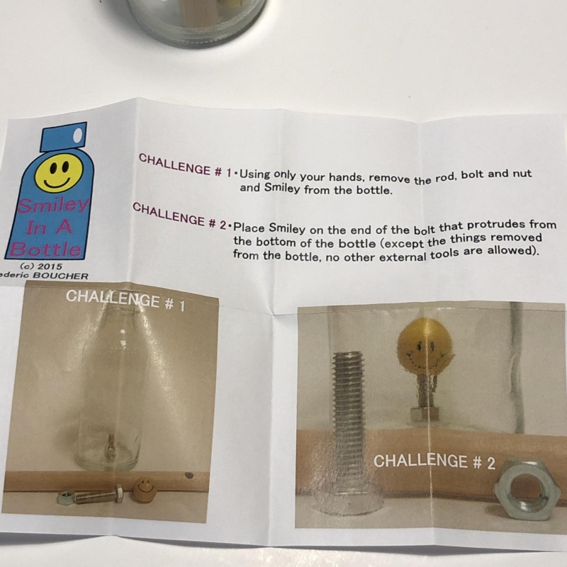 Smiley In A Bottle