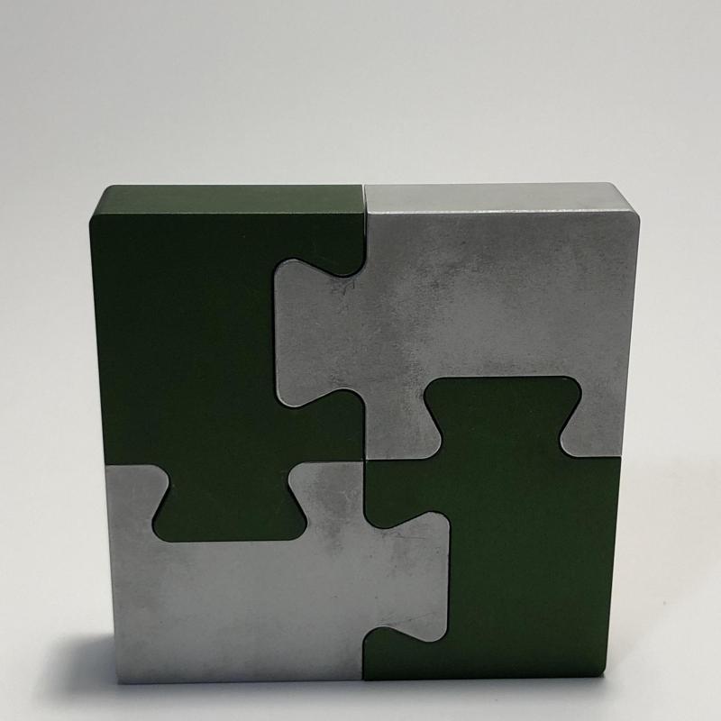4 piece jigsaw aluminum