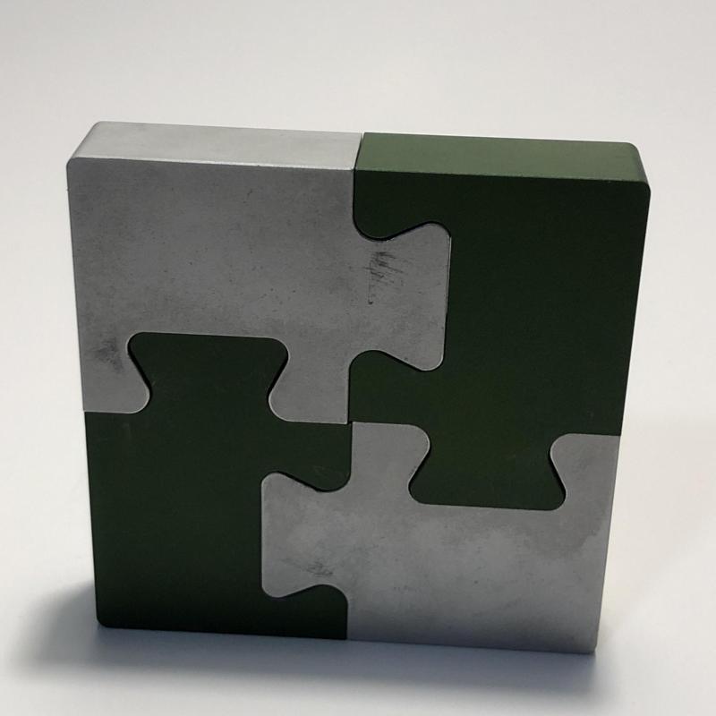 4 piece jigsaw aluminum