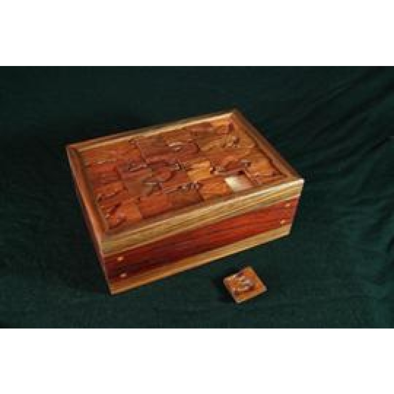 Stickman Moving Tile Puzzlebox (No. 15) - Robert Yarger