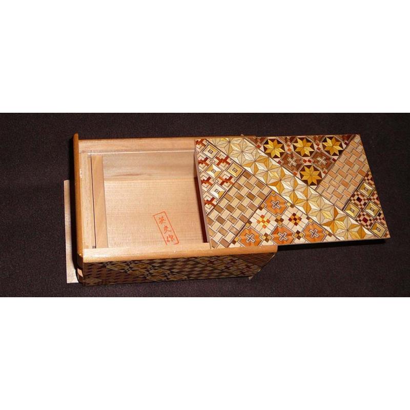 Japanese Puzzle box 5 sun 27 step-Okiyama (deceased)