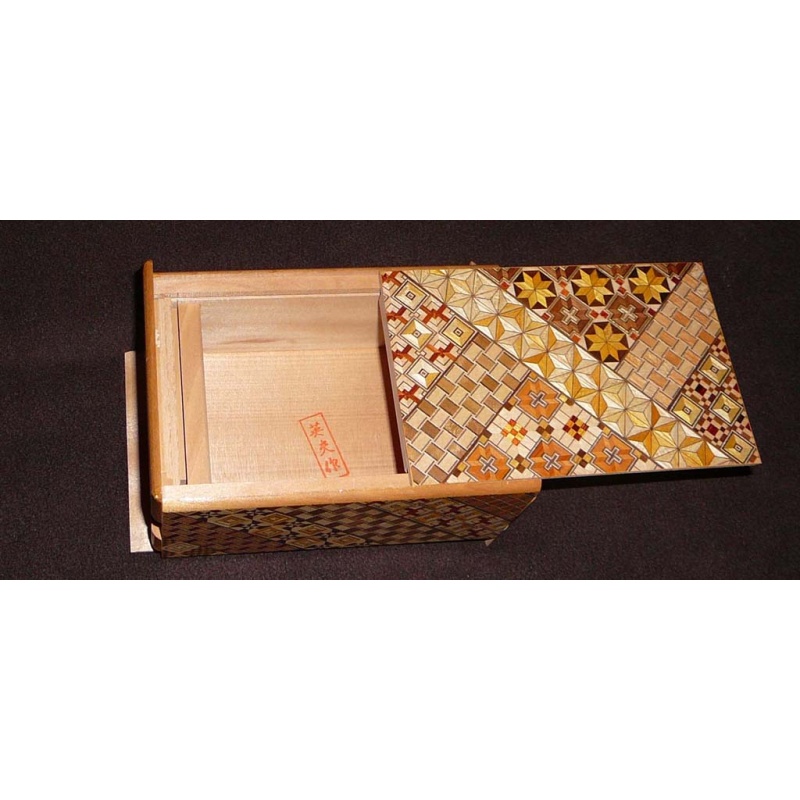 Japanese Puzzle box 5 sun 27 step-Okiyama (deceased)