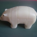 Vintage 1986 PKR Anipuzzle Polar Bear Puzzle
