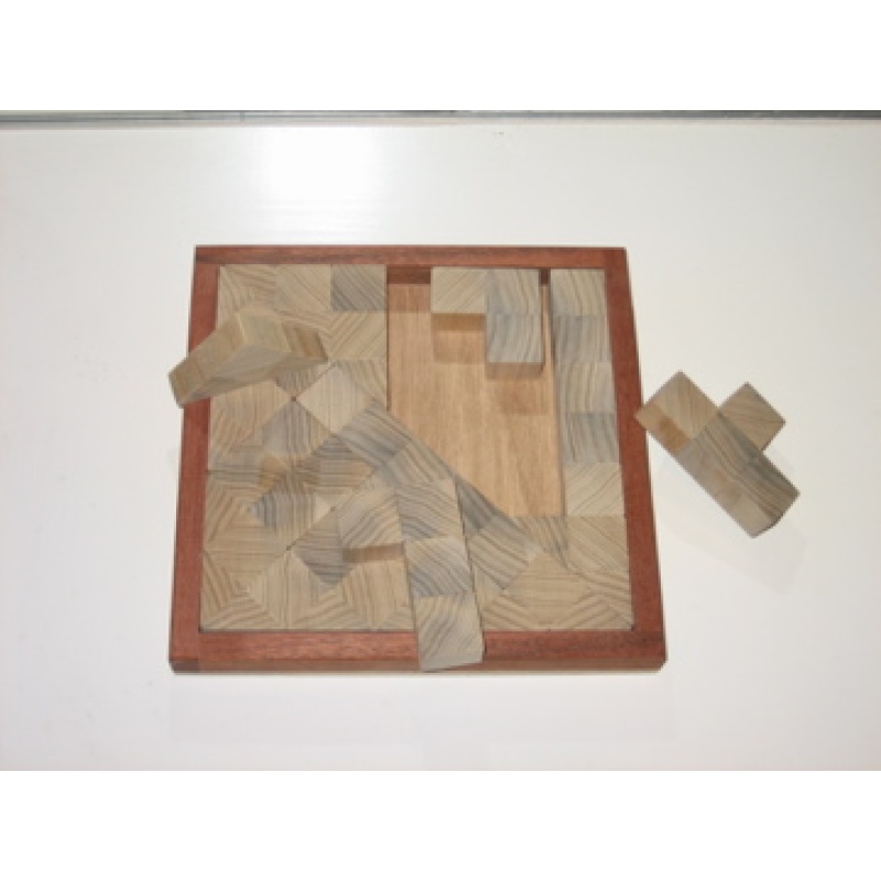 Stewart Coffin - 148.  Fourteen-Piece Square by Stewart Coffin