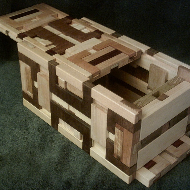 Robert Yarger - Stickman No 5 Puzzlebox by Robert Yarger