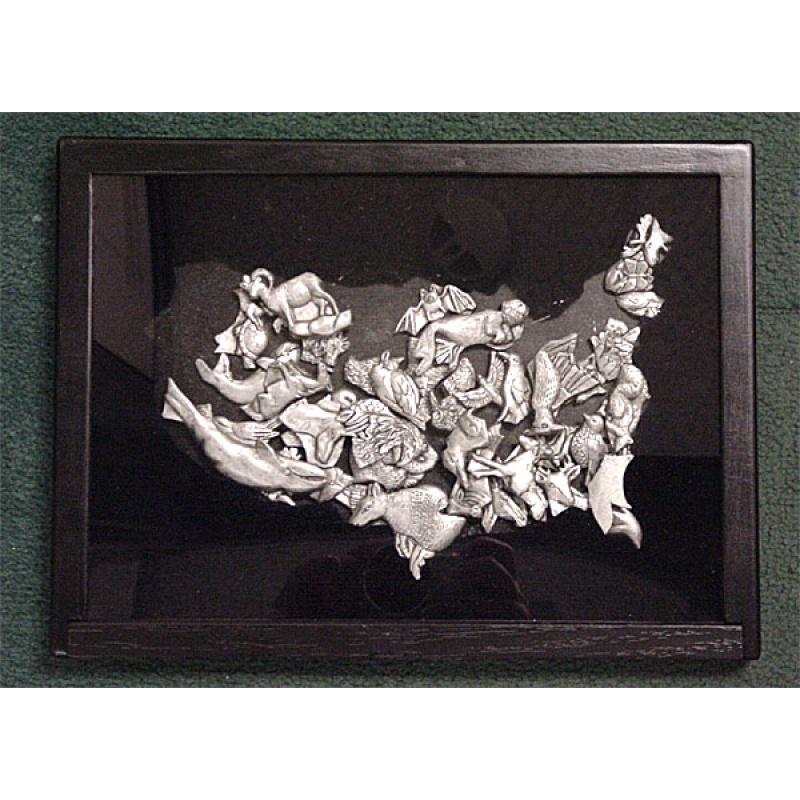 Animal Nature Puzzle of the USA by Bits and Pieces