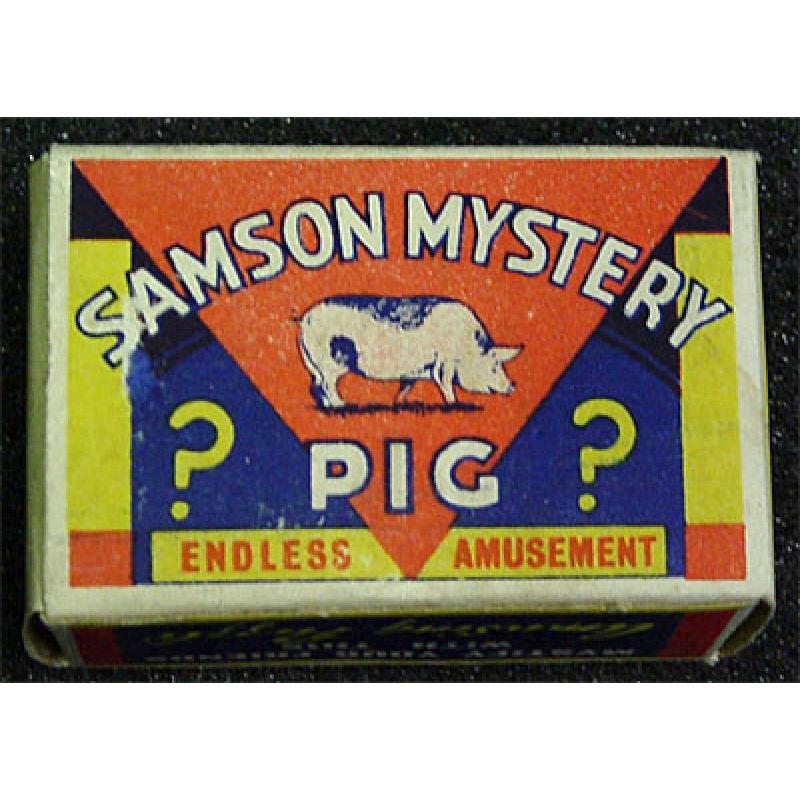   Samson Mystery Pig Mystify your Friends with this Amazing Puzzle  
