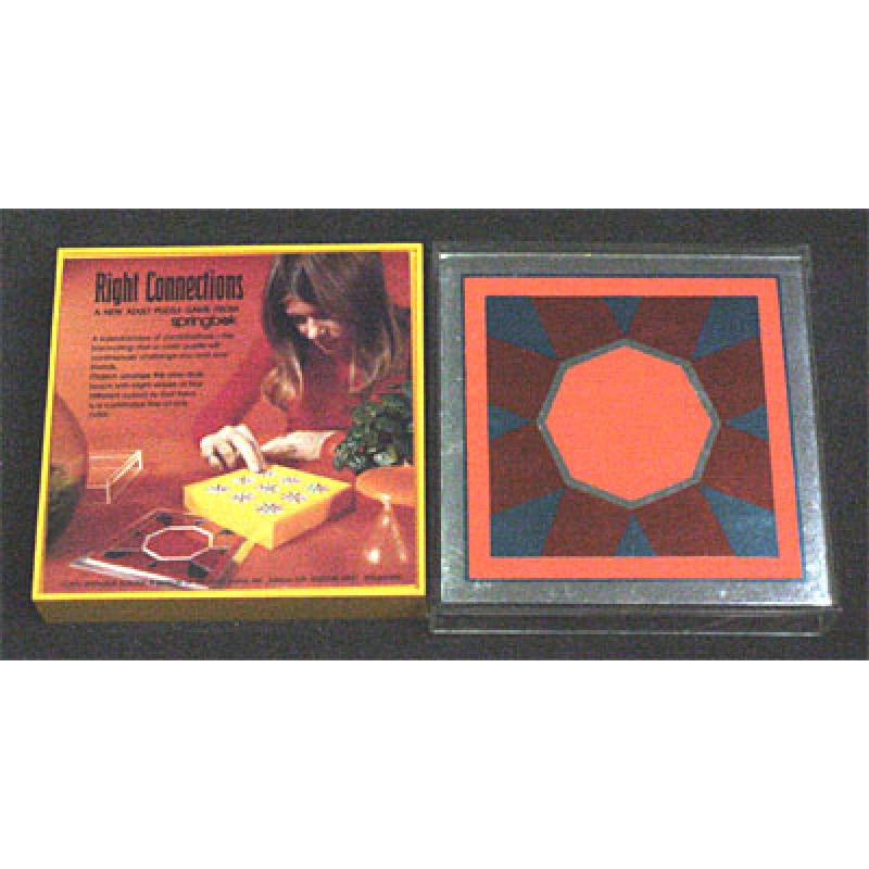 Right Connections an Adult Puzzle from Springbok 1973