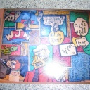 Non Sequitur 1987 Original, One of a Kind Graphic Artist Jigsaw