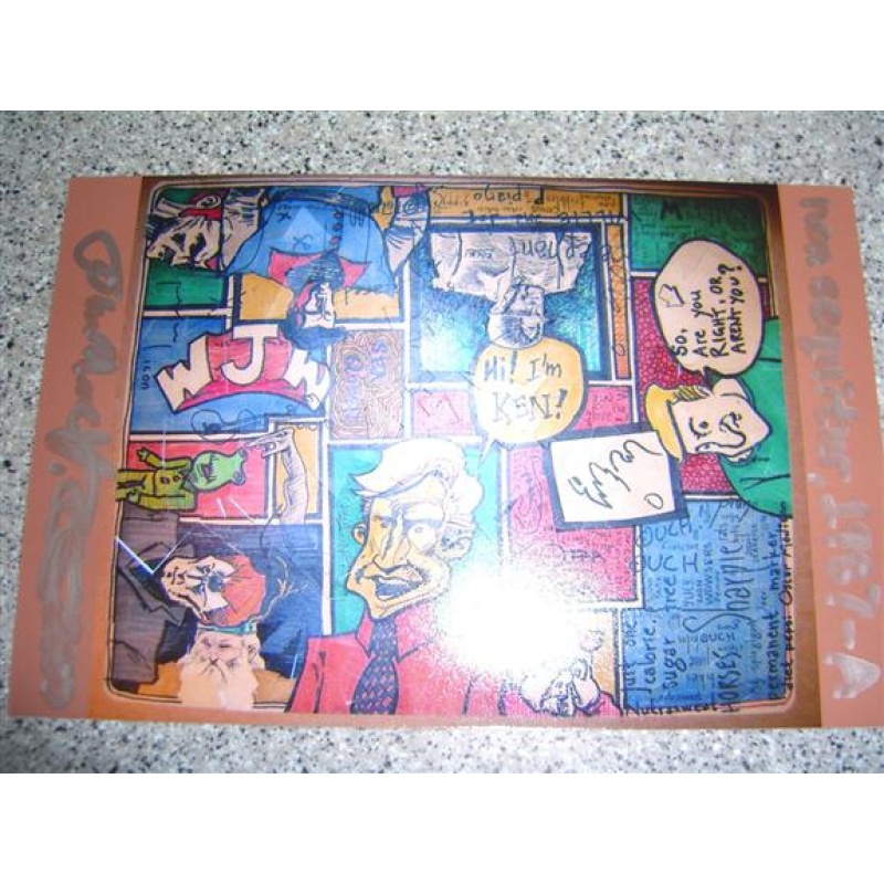Non Sequitur 1987 Original, One of a Kind Graphic Artist Jigsaw