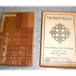 Pacco Puzzle Vintage Japan HTF