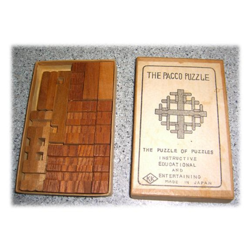 Pacco Puzzle Vintage Japan HTF