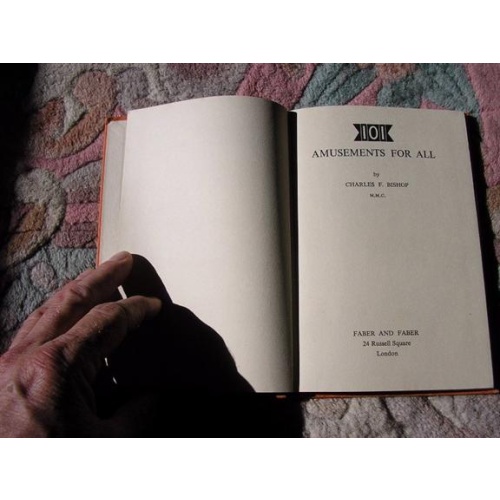 101 Amusements for All, Charles F. Bishop, 1953.