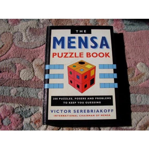 Mensa Puzzle Book by Victor Serebriakoff, 1991