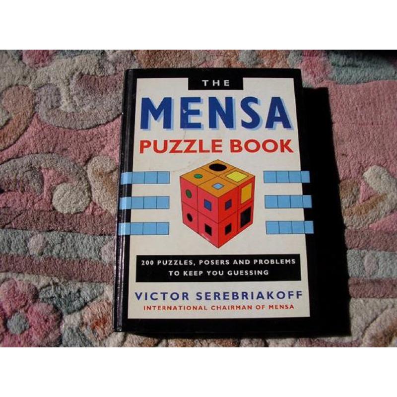 Mensa Puzzle Book by Victor Serebriakoff, 1991
