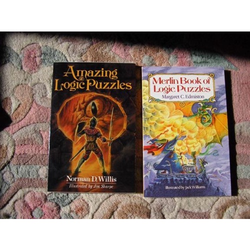 "Merlin Book of Logic Puzzles" and "Amazing Logic Puzzles"