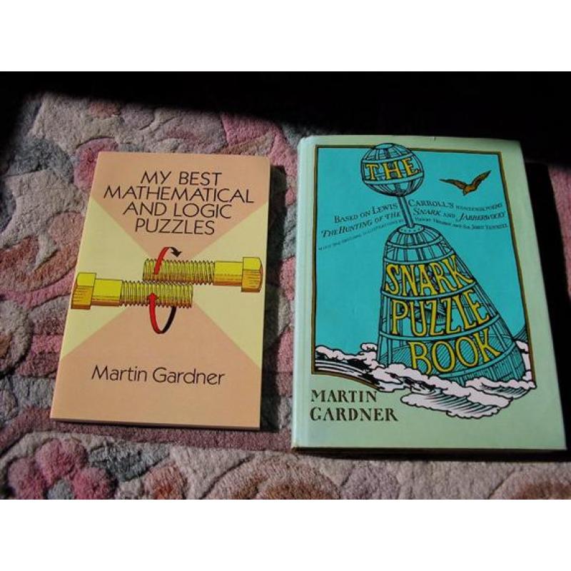 Snark Puzzle Book and &quot;My Best Math and Logic Puzzles&quot; by Martin Gardner