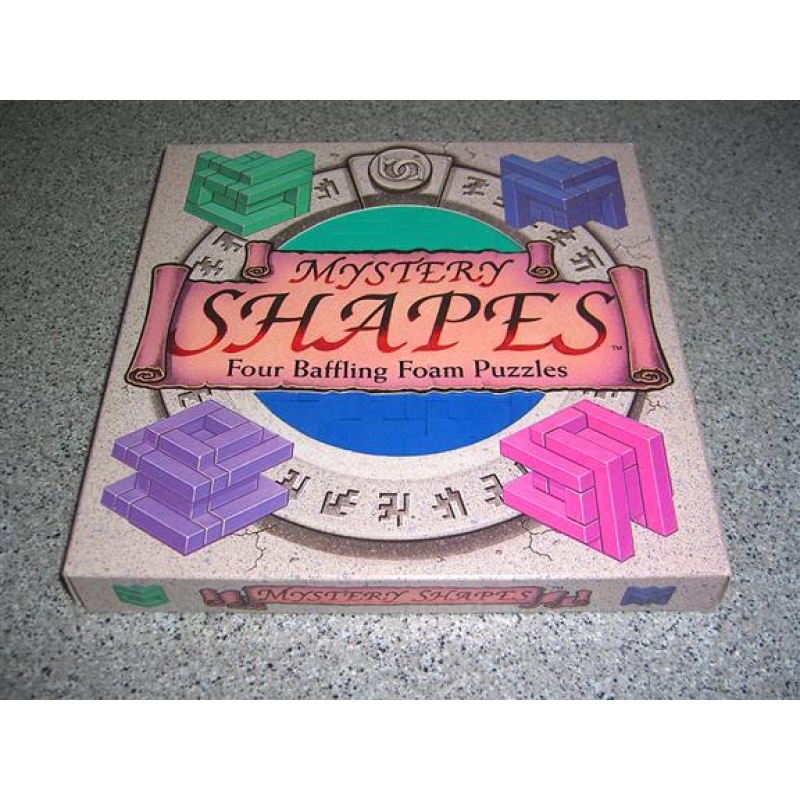 Mystery Shapes Four Baffling Foam Puzzles!