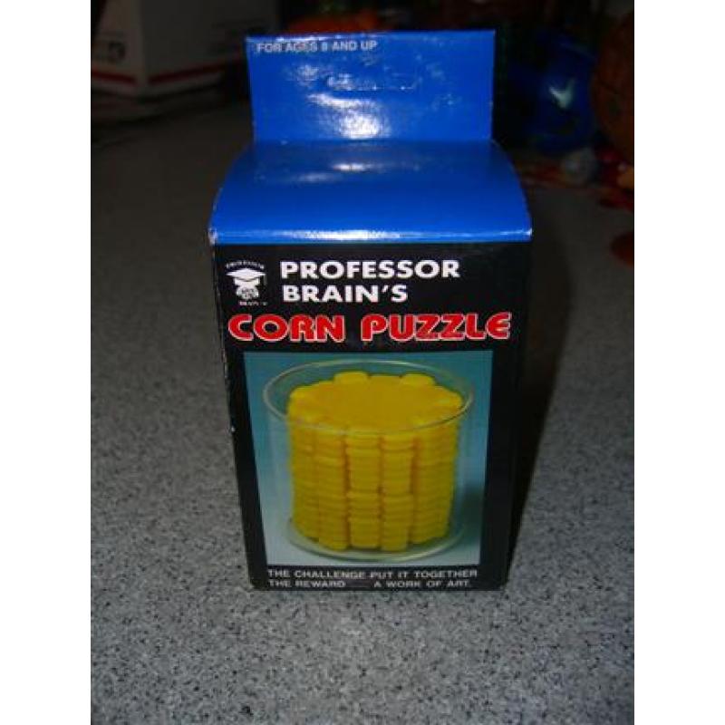Professor Brain&#039;s Corn Puzzle NIB