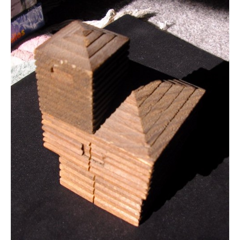 Antique house-3D Jigsaw-cut