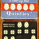 Line Up the Quinties, vintage sliding block puzzle