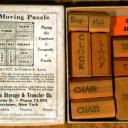 The Moving Puzzle, vintage sliding block puzzle