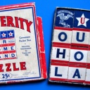 Prosperity Puzzle, vintage sliding block puzzle