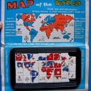 Map of the World, vintage sliding block puzzle