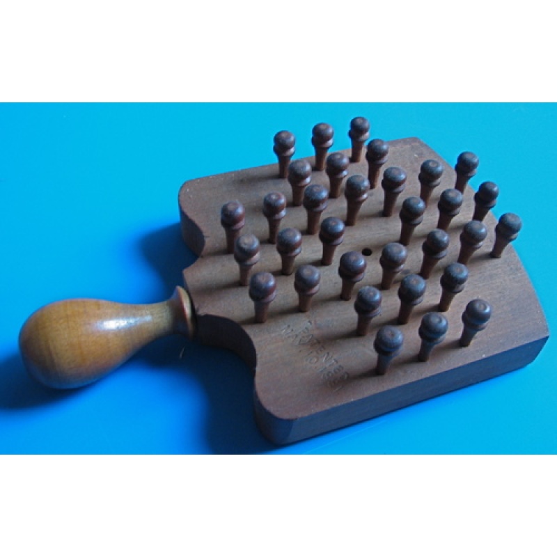 Gem Solitaire vintage peg puzzle, 1881